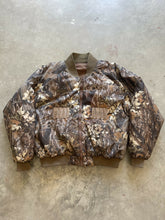 Load image into Gallery viewer, Vintage Mossy Oak Breakup Camo Columbia Puffer Jacket (XL)