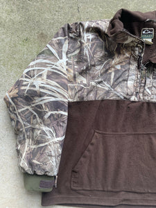 Drake Quarter-Zip Realtree Advantage Max 4 Camo Wader Jacket (2XL)