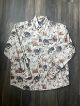 Load image into Gallery viewer, 2000’s North River Deer Button-Up Shirt (L)