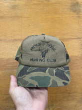 Load image into Gallery viewer, Vintage Duck Camo “Hickory Ridge Hunting Club” Hat
