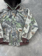 Load image into Gallery viewer, Vintage Duxbak Realtree Camo Hooded Jacket (XL)