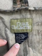 Load image into Gallery viewer, Vintage Realtree Hardwoods Quail Unlimited Embroidered Hinting Vest (L)