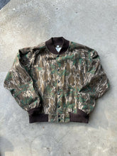 Load image into Gallery viewer, Vintage Mossy Oak Green Leaf Bomber Jacket (M)