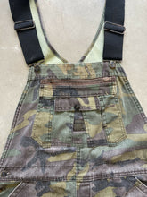 Load image into Gallery viewer, Vintage Camo Liberty Overalls (L)