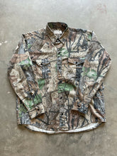 Load image into Gallery viewer, Vintage Buckthorn Camo Button-Up Shirt (XL)