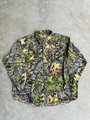 Mossy Oak Obsession Treklite Button Up (2XL)