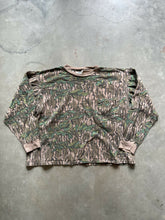 Load image into Gallery viewer, Vintage Mossy Oak Greenleaf Camo Long Sleeve Shirt (XL)