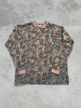 Load image into Gallery viewer, Vintage Mossy Oak Treestand Camo Shirt (L)