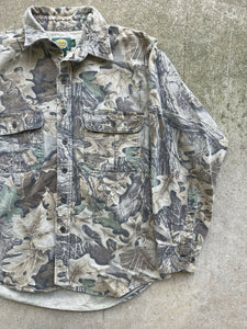 90’s Cabela’s Realtree advantage Camo Chamois (L)