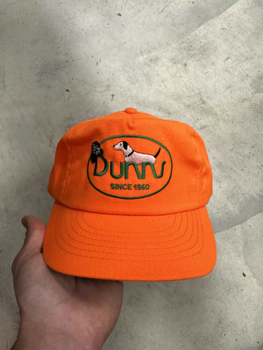Vintage Dunn Blaze Orange Strapback