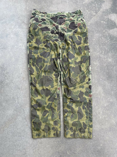 Vintage DuxBak Duck Camo Brush Pants (L)