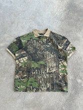 Load image into Gallery viewer, Vintage Rattlers Brand Realtree Camo Polo (M)