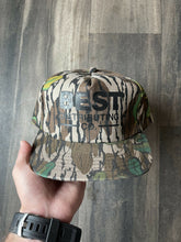 Load image into Gallery viewer, Vintage Mossy Oak Greenleaf Camo “Best Distributing CO.” SnapBack Hat