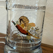 Load image into Gallery viewer, Pheasant Crystal Beer Glass Stein 12oz