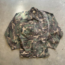 Load image into Gallery viewer, Vintage Woodland Camo Shacket (S)