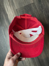 Load image into Gallery viewer, 1990’s Corduroy Old Milwaukee Beer Whitetail Deer Hat