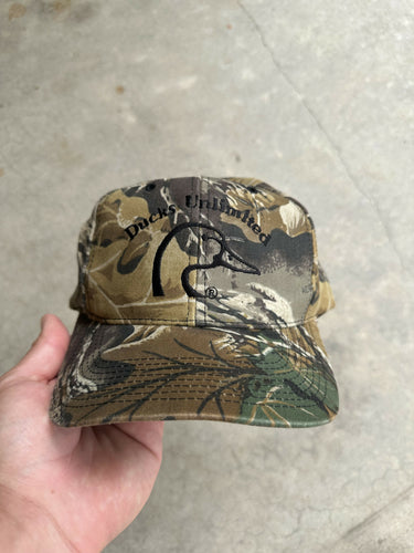 Vintage Realtree Advantage Camo Ducks Unlimited Hat