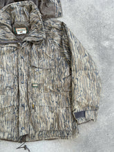 Load image into Gallery viewer, Vintage Remington MossyOak Original Bottomland Camo Wader Jacket (XL)
