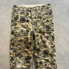 Load image into Gallery viewer, Vintage Duck Camo Insulated Pants (L)