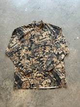 Load image into Gallery viewer, Vintage Mossy Oak Forest Floor Camo Mockneck Shirt (XL)