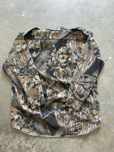 Load image into Gallery viewer, Vintage Mossy Oak Breakup Camo Strap Shirt (XL)