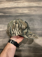 Load image into Gallery viewer, Vintage Mossy Oak Treestand Camo Blank SnapBack Hat