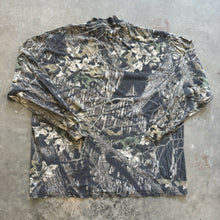 Load image into Gallery viewer, Vintage Mossy Oak Breakup Camo Mock Neck Shirt (2XL)