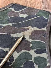Load image into Gallery viewer, Carhartt vintage hunting vest duck camo made in the USA Union made men’s size