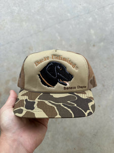 Vintage Ducks Unlimited Black Lab Snapback