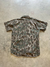 Load image into Gallery viewer, 90’s Mossy Oak Greenleaf Camo Short Sleeve Strap Shirt (L) 🇺🇸