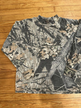 Load image into Gallery viewer, Vintage MossyOak Gen 1 Breakup Camo Mock Neck (L)