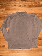 Load image into Gallery viewer, Companions Mossy Oak Vintage Brown Tan Long Sleeve Henley hunting T Shirt Mens LG