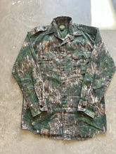 Load image into Gallery viewer, Vintage Mossy Oak ShadowLeaf Camo Strap Shirt (S)