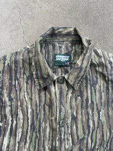 Vintage Saftbak Realtree Camo Button-Up (L)