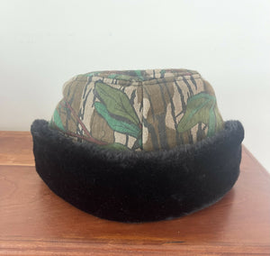 Mossy Oak Greenleaf Insulated Trapper Hat (M)