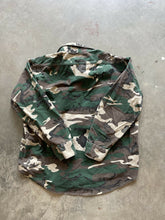 Load image into Gallery viewer, Vintage Distressed Duck Camo Chamois Shirt (L)