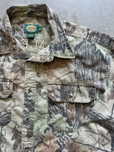 Load image into Gallery viewer, Vintage Realtree Camo N.E. Louisiana Rocky Mountain Elk Foundation Button-Up (XL)