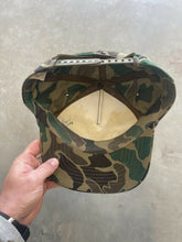 Load image into Gallery viewer, Vintage Duck Camo Little Rock Crate &amp; Basket Co. Hat