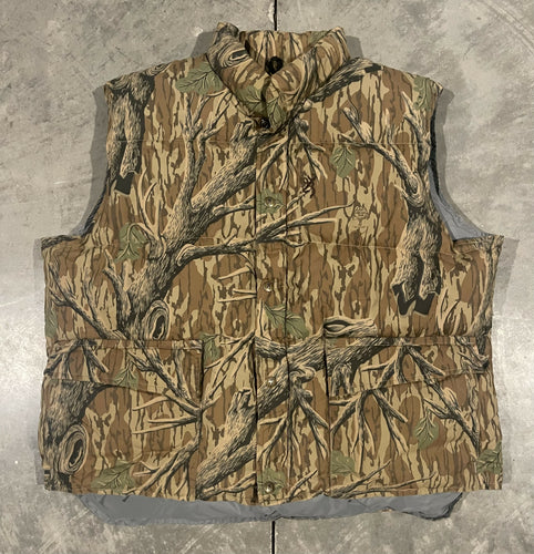 90’s Browning Mossy Oak Treestand Down Vest (XL)
