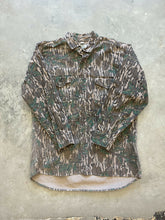 Load image into Gallery viewer, Vintage Mossy Oak Greenleaf Camo Chamois Shirt (L)