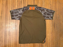 Load image into Gallery viewer, Legendary Whitetails Brown and Bottomland Golf Shirt Size M