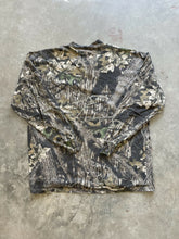 Load image into Gallery viewer, Vintage Mossy Oak Breakup Camo Henley Shirt (2XL)