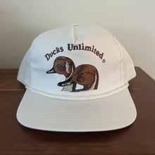 Load image into Gallery viewer, 90’s Ducks Unlimited White Pintail Hat