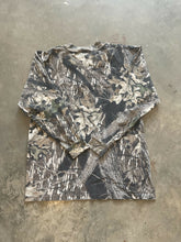 Load image into Gallery viewer, Vintage Mossy Oak Breakup Camo Henley Shirt (XL)