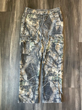 Load image into Gallery viewer, 1990’s Mossy Oak 1st Generation Breakup Camo Adjustable Waist Chamois Pants (M)