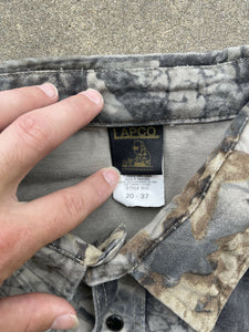 Vintage Lapco Realtree Hardwoods Camo Button-Up Chamios (XXL)