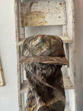Load image into Gallery viewer, Vintage Mossy Oak Shadow Branch Camo Hat With Face Mask