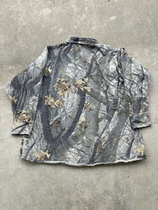 Vintage Lapco Realtree Hardwoods Camo Button-Up Chamios (XXL)