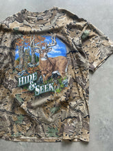 Load image into Gallery viewer, Vintage Realtree Advantage Camo Hide And Seek Deer Shirt (XL)
