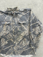 Load image into Gallery viewer, Vintage MossyOak Shadow Branch Camo Chamios (XL)